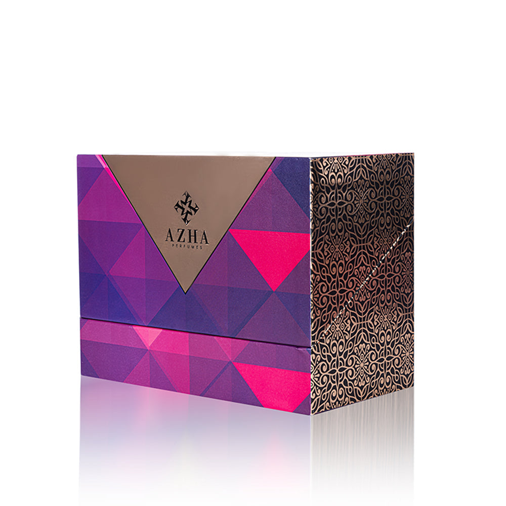 طقم هدايا أزهى قطعتين – أمل + عطر مركز الليل