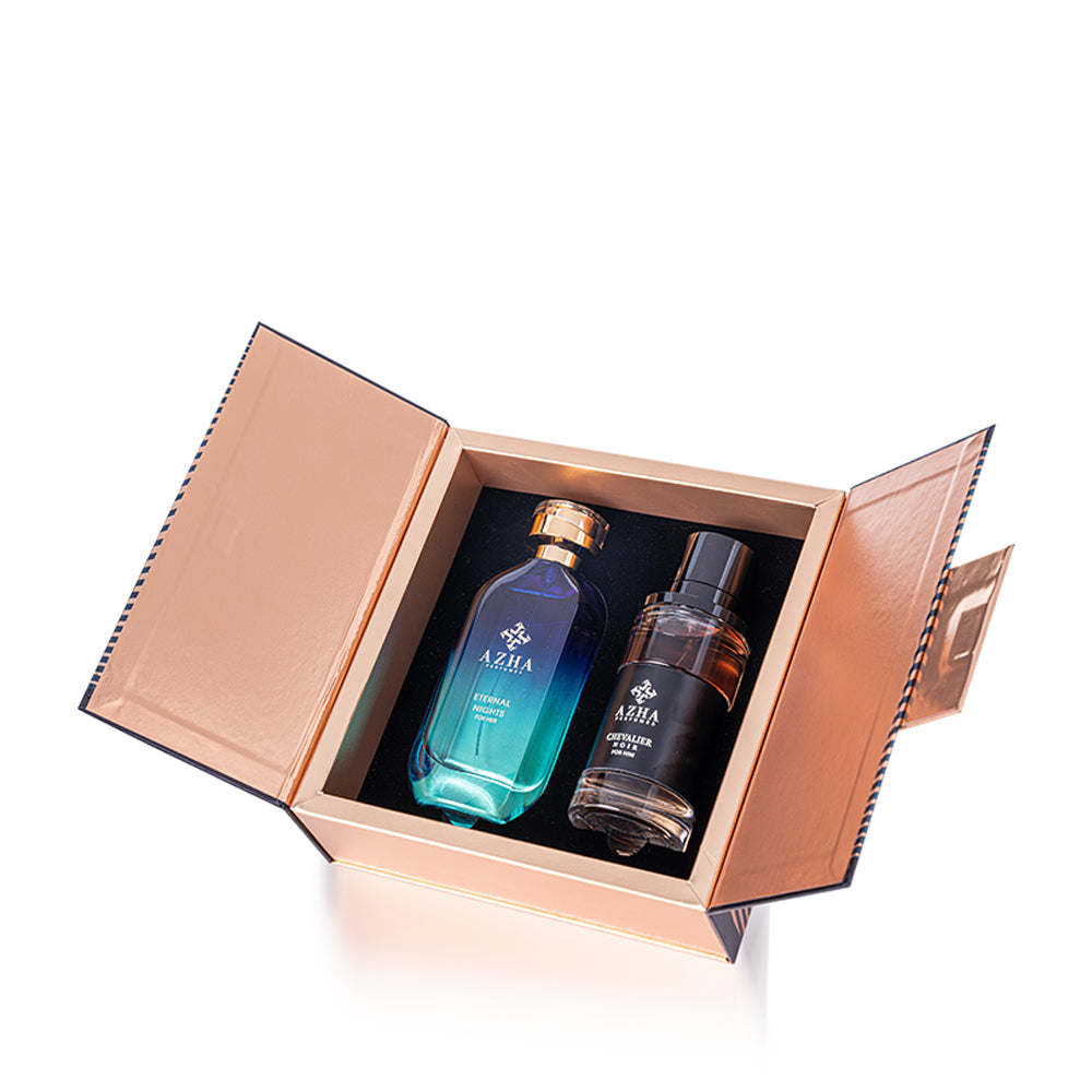 طقم هدايا أزهى قطعتين - تشيفاليير نوار + إتيرنال نايتس