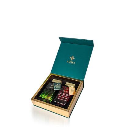 طقم هدايا أزهى قطعتين - رغد + بخور فلورال فلاير