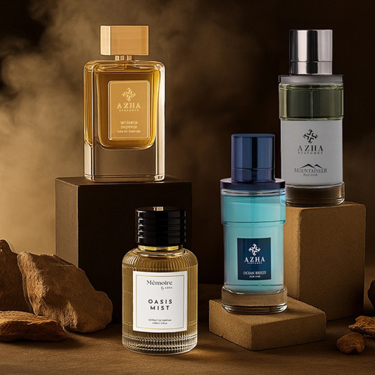 Azha Signature Scents – 4 Best-Selling Perfumes for Him & Her